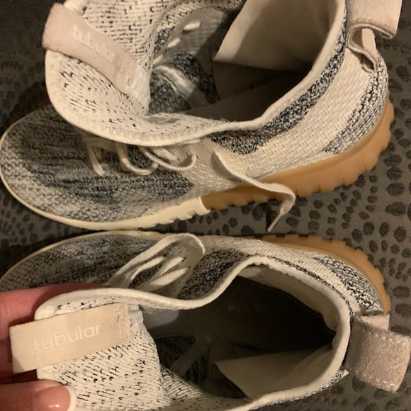 Adidas Tubular X, Mens Primeknit Shoes,Crystal White,Size 11,Very Good Condition - Picture 10 of 16